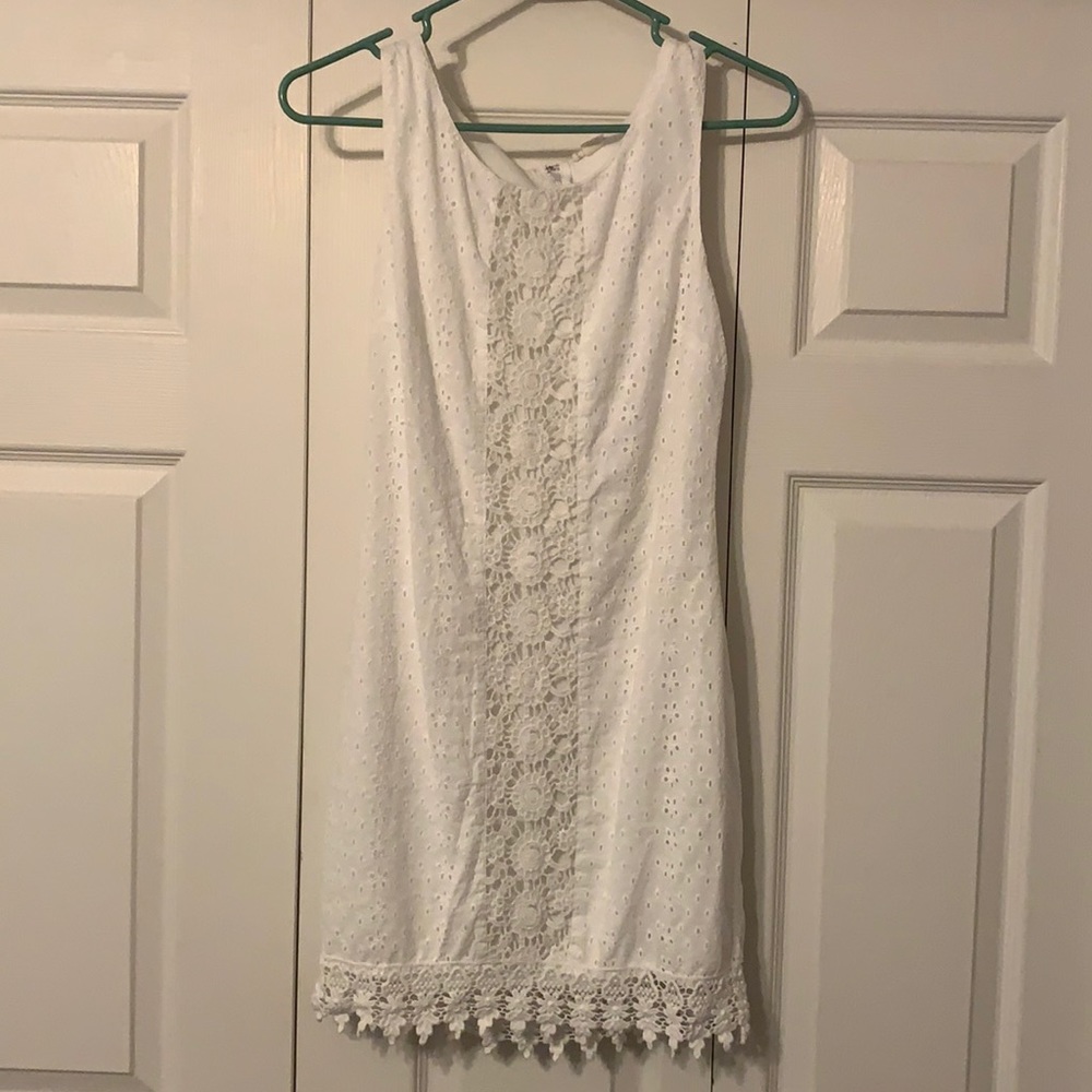 White boutique dress